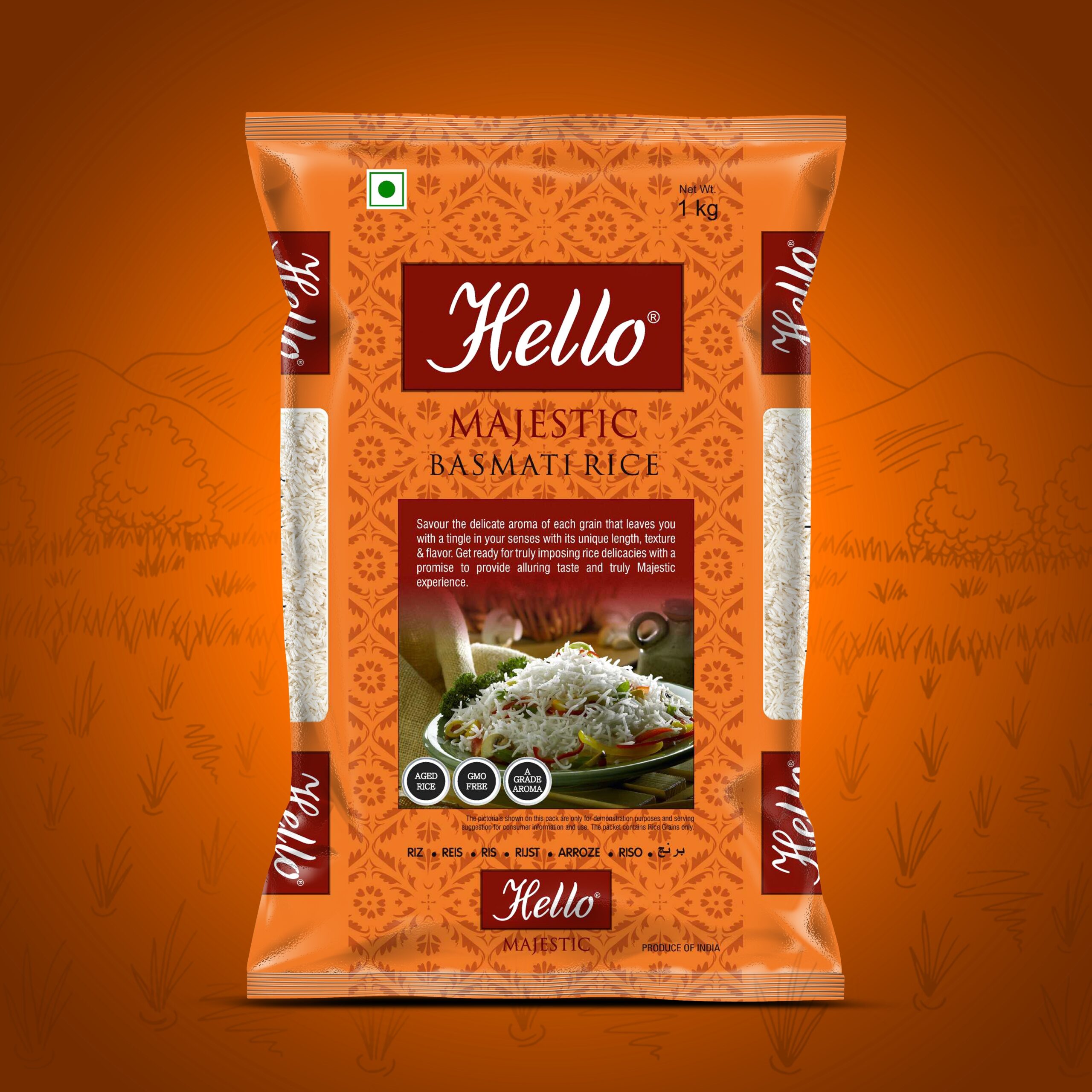 Hello Majestic Basmati Rice