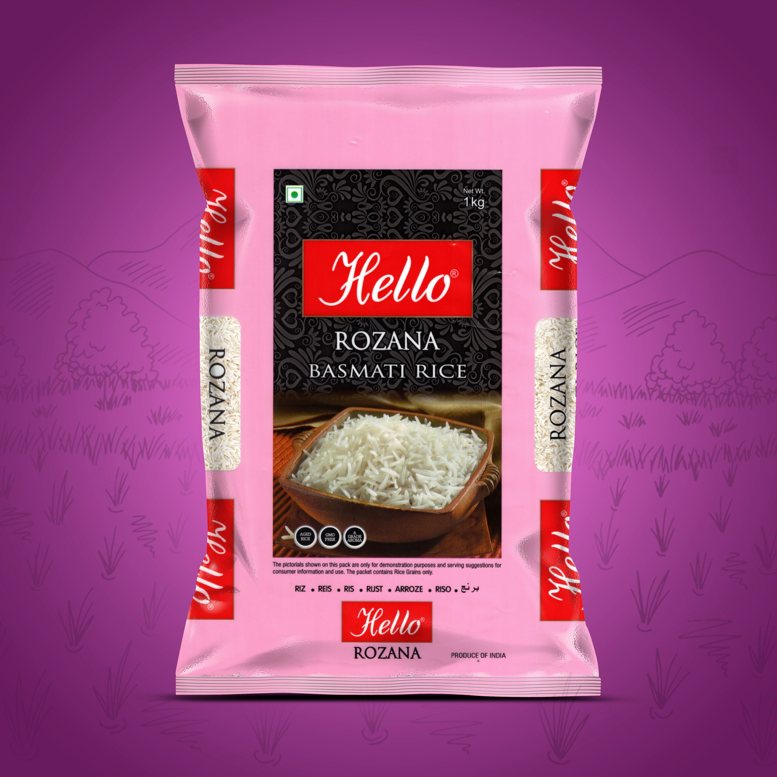 Hello Rozana Basmati Rice